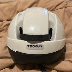 Variflex Chaser White and Black Helmet
